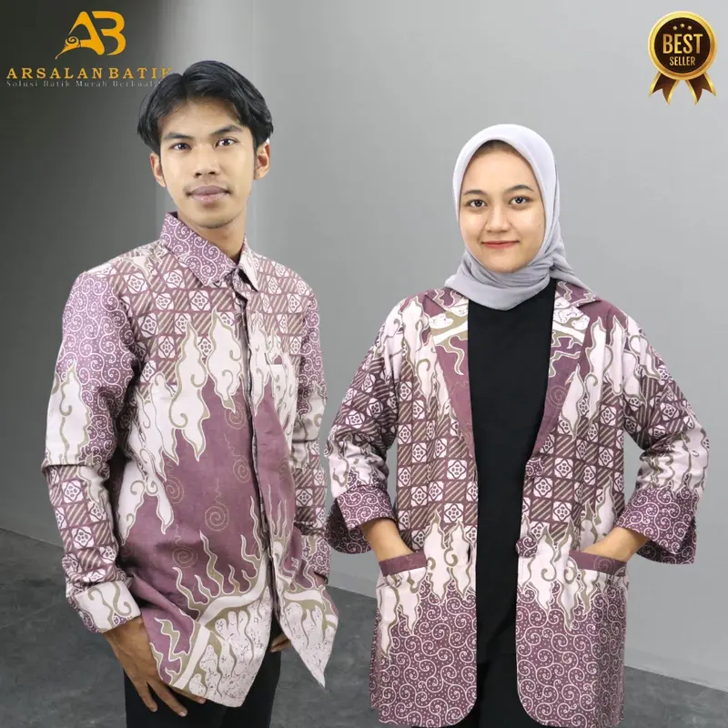 Blazer Batik Katun Premium 0