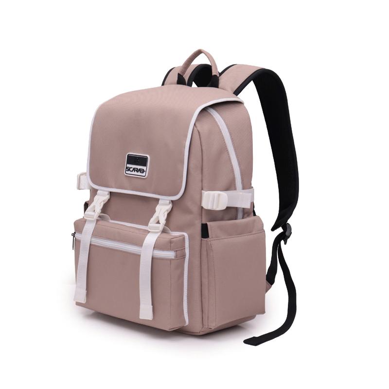 Scarab Classmate Backpack - Balo Vải Polyester Dễ Thương, Basic Đi Học Đựng Vừa Laptop 15.6 Inch (BP)