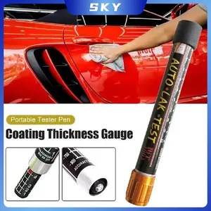 SKY Paint Thickness Tester Gauge, Alat Tes Ketebalan Cat Mobil AKURAT untuk Pedagang Mobil dan Tukang Cat | Pemburu Mobil Bekas | Auto Lak Test Car Kendaraan