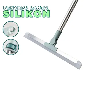 Serokan Air Pembersih Lantai Serbaguna Alat Pel Dorong Sapu Karet Wiper Kaca -ZK-17