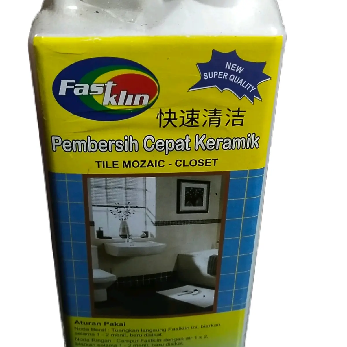 Pembersih Keramik Cepat "FASKLIN" - 1 Liter Lantai
