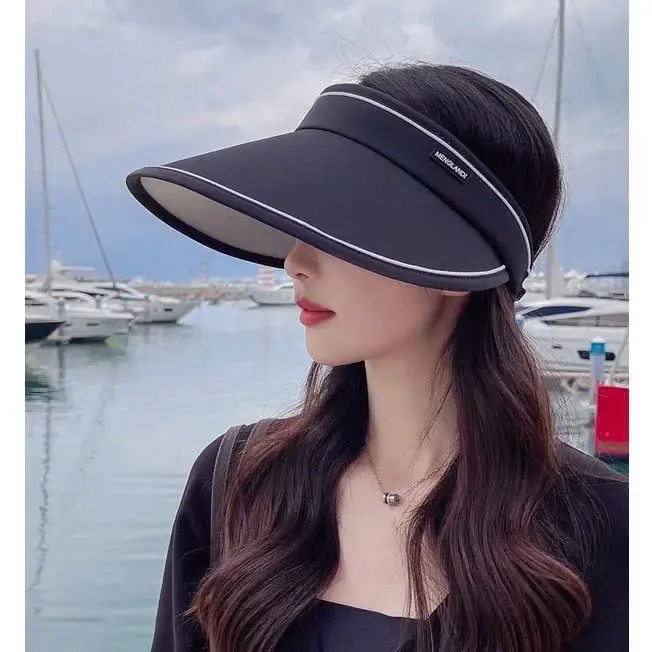 Mũ Chống Nắng thời trang MENG FREESHIP Nón Nam,Nữ Nửa Đầu rộng vành Chống UV Năng Động Trẻ Trung