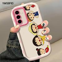 Gambar YWSBFID Casing Hp untuk Samsung A56 5G A36 5G Case Pola Gadis yang lucu kasing Lensa Kontras Penutup Penuh Silikon yang Disesuaikan Puff Casing - Gaya1, Samsung A56 5G dari YWSBFID MALL Kab. Tangerang 5 Tokopedia