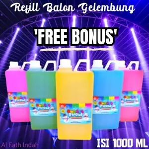 Refill Bubble Balon/ Isi Ulang gelembung Balon 1000 ML