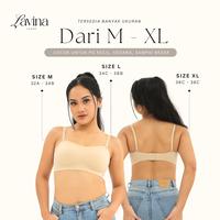Gambar Lavina Ladies Bra Push Up Lucy Wireless Busa Sedang Seamless Tanpa Kawat Size M-XL Nyaman - cream, L dari Lavina Ladies Kota Administrasi Jakarta Barat 4 Tokopedia
