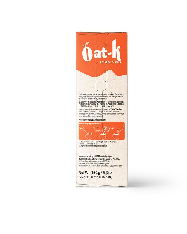 Gold Kili Oat-k Oat Tea Healthier Choice (Dairy-Free) (Vegan-Friendly) (No-Palm Oil) 4