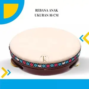 rebana anak uk 16 cm gendang marawis kendang anak kecil rebana hadroh anak mura hadroh anak ipin upin
