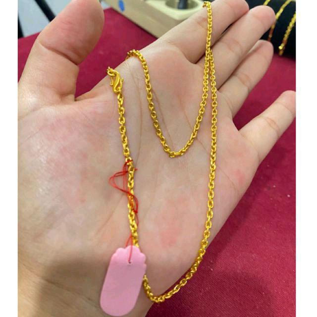 M3 kalung koin 91 Anti Karat Anti Luntur Perhiasan Titanium