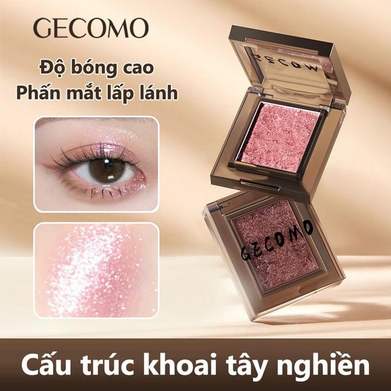  Phấn Mắt Đơn Thiên Hà GECOMO Phấn Mắt Làm Sáng Khí Quyển Phấn Mắt Lì Và Lung Linh Trang Điểm Mỹ Phẩm Cosmetic Eyeshadow 