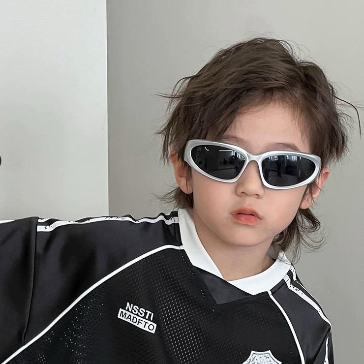 [Ankids](Kính ngầu,túi) Bộ áo lưới số 89 co giãn, chất mềm; quần jeans túi hộp mềm đẹp cá tính 12-30kg 3