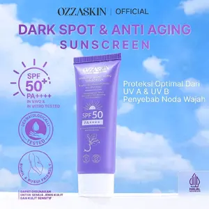 Dark Spot & Anti Aging Sunscreen Ozzaskin SPF 50 PA++++ Brightening & Natural Protector