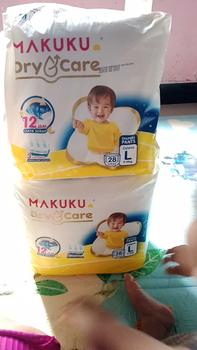 Product Review of [2 BALL] Makuku Dry Care SAP Diapers Tape/Pants NB-S38/M30/L28/XL24/XXL22| Popok Bayi Tipis Cepat Kering Pampers Anti Gumpal Tipe Perekat dan Celana Anti Ruam from N**a O**i 2