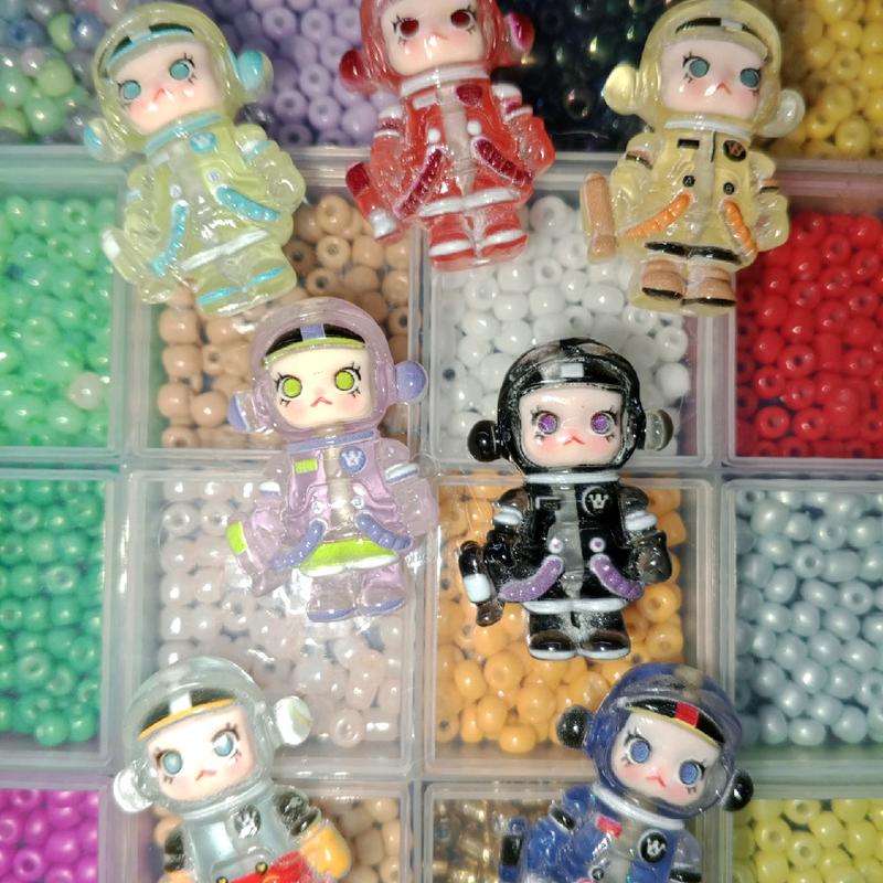 keychain pouch manik clay resin 6