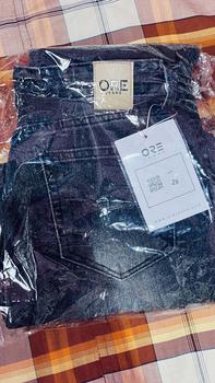 Product Review of ORE - CZ 930 Size 27-34 - Highwaist Strecht Cutbray Jeans Vintage Black Washed Slim-fitting Celana Kaki from V**o ** 2