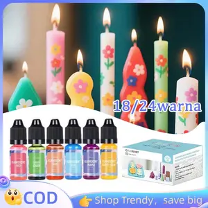 24Warna Pewarna Candle Pewarna Untuk Lilin Aromaterapi Candle Dye Liquid