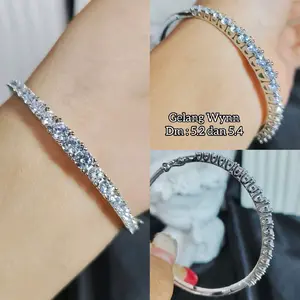 Titanium88 Gelang Bangle Wynn Tiara Full Mata Bronze Imitasi GL5