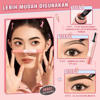 Gambar [Official]PINKFLASH Makeup Sept 2PCS Waterproof Eyebrow Pomade Cream High Pigment Smudge-proof Long-lasting+Eyeliner Stamp - Eyebrow Pomade(BR01)+Eyeliner Stamp dari PINKFLASH STORE Kab. Tangerang 3 Tokopedia
