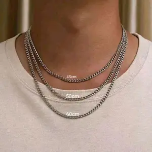 PROMO MURAH KALUNG RANTAI (Y2K) ANTI KARAT DAN TIDAK PUDAR COCOK UNTUK PRIA DAN WANITA