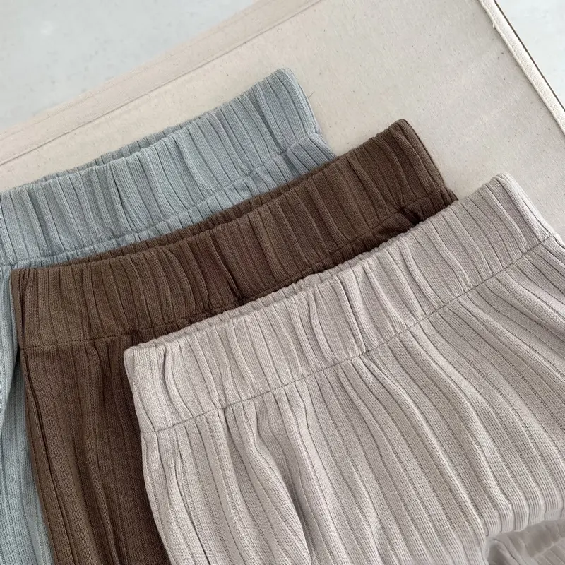 ZEE Knit Pants - Celana Knit Hornet - Cullote Pants Slit 6