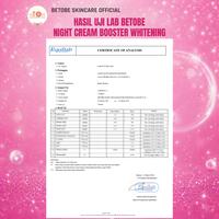 Gambar [SPESIAL LIVE BALISHOP22] Betobe Bundling Night Cream Booster + Cream Flek Glowing Pelicin Kinclong Membantu Menyamarkan Flek & Noda Hitam, Mencerahkan, Mengglowingkan, Melembabkan, Mengencangkan Kulit  BPOM & HALAL dari Betobeskincareofficial Kab. Tangerang 4 Tokopedia