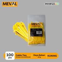 Gambar MEVAL Kabel Ties 2,5mm Cable Ties 10cm - Putih dari MEVAL ID Kota Tangerang 5 Tokopedia