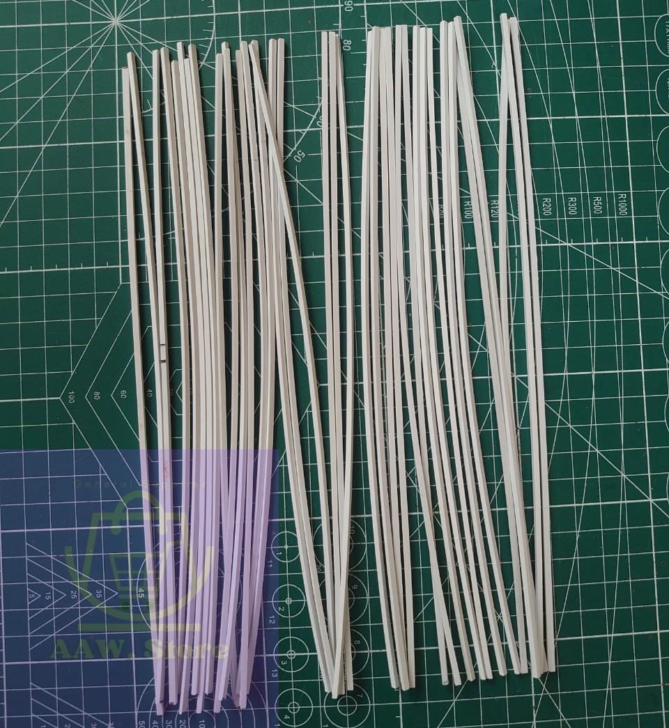 ( 10 Biji ) Lembaran Paralon PVC 2.5mm x 25cm Bukan Foam Board Bahan Miniatur ( 10 Biji ) Lembaran Paralon PVC 2.5mm x 25cm Bukan Foam Board Bahan Miniatur