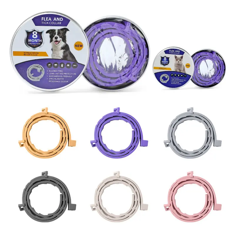 Murah Kalung Kucing Anti Kutu Dan Nyamuk 8 Months Protection Kalung Anti Kutu Anjing Collar Silikon 4