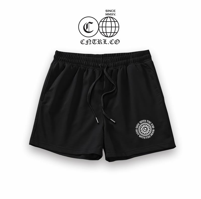 Celana Bordshort Kolor Flace Santai Surfing Dewasa Boxer Casual Cowok Hitam Distro 1
