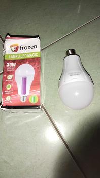 Product Review of [MAX] Lampu LED Emergency 30W / Lampu Magic Bohlam Abulb 30 Watt / Lampu Pasar Malam from 🔥**🔥 0