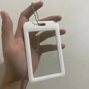 [READY] CARD HOLDER PUTIH (FREE RING)