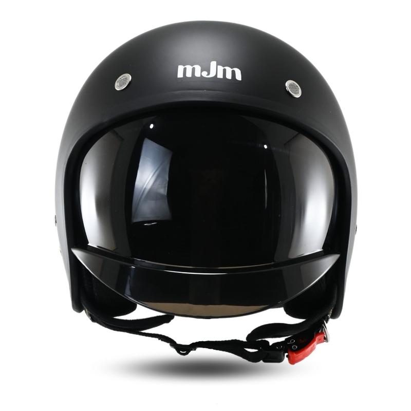Helm Bogo Retro MJM Capelo Solid Kekinian Inner Visor SNI (BISA COD) 4