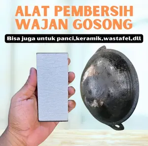 Pembersih Wajan Gosong Hitam Berkerak,Bisa Untuk Panci,Bisa untuk Keramik,Wastafel,Alat Dapur