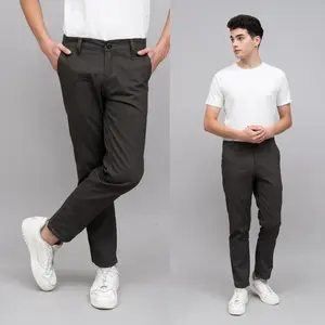 APPUNG  Celana Chino Panjang Reguler Celana Kantor
