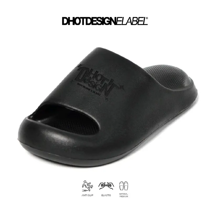 E Label X Dhot Design - Eldhot Sandal Slip On Pria Wanita Bahan Eva Phylon Premium 0