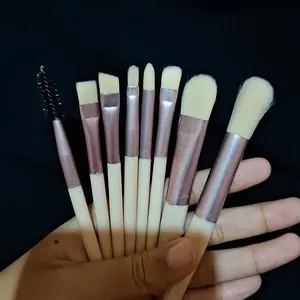 BISA COD K5016 Kuas Make Up 8 in 1 / Make Up Tools / Set Kuas Make Up