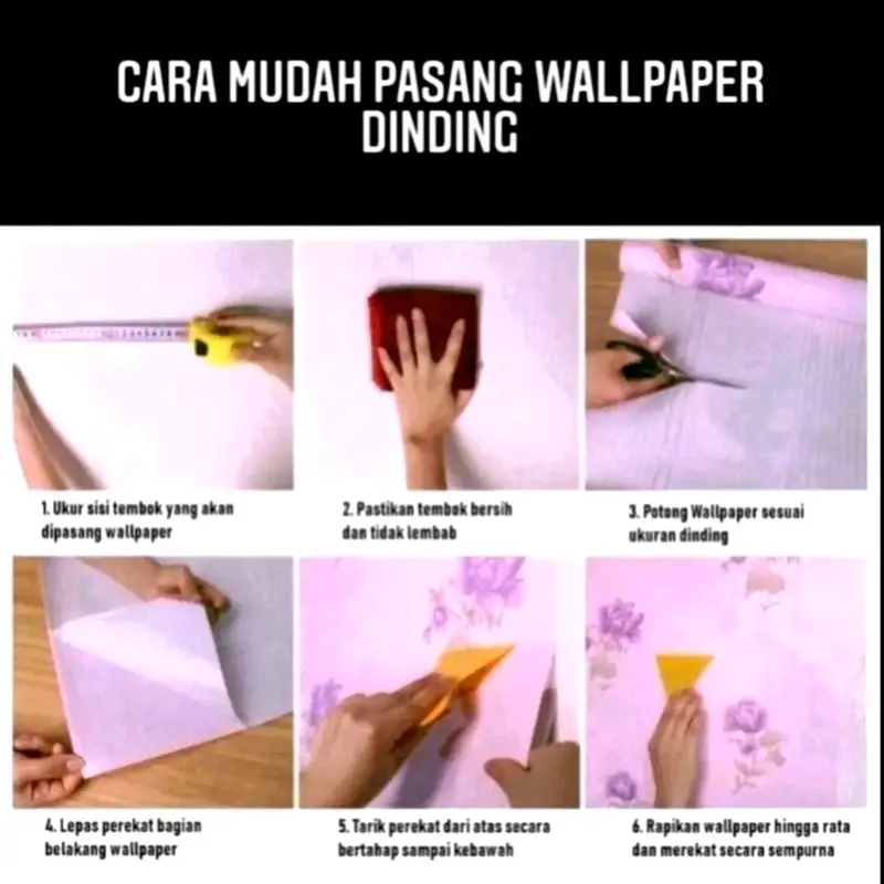 Wallpaper Dinding Pohon Biru muda Aesthetic, UK 10 m x 45 cm 1