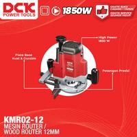 Gambar DCK Mesin Router Kayu / Wood Router 12mm / Mesin Profil Kayu 1850 Watt / Mesin Trimmer Kayu / Alat Ukir Kayu KMR02-12 dari DCK Power Tools Indonesia Kota Administrasi Jakarta Barat 4 Tokopedia