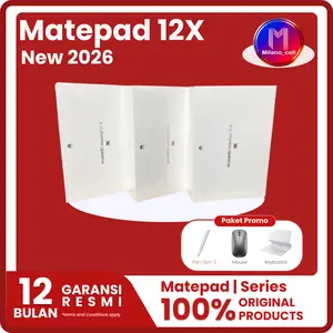 Huawei Matepad 12X 2026 12/256GB | PC-Level WPS 3.0 l Layar PaperMatte Ultra Jernih l M-Pencil Pro | Garansi Resmi