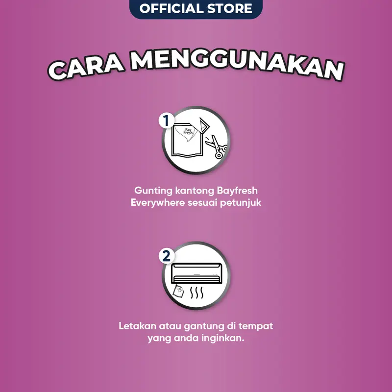 Bayfresh Everywhere Pengharum Ruangan 70gr buah 7