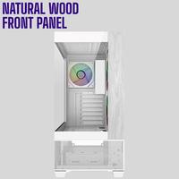 Gambar Cooler Master ELITE 690 WOOD - ARGB Natural 270° Aesthetics Panoramic Tempered Glass Mid tower ATX Gaming Case - Black WOOD dari Duta Mandiri Infokom Kota Administrasi Jakarta Pusat 4 Tokopedia