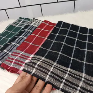 12 pcs (1 lusin) / 6 PCS lap serbet tebal serbaguna ukuran 50 x 50 lap piring lap makan warna cap maqin