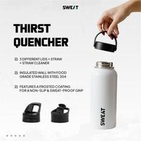 Gambar SWEAT VACUUM FLASK INSULATED BOTTLE | BOTOL MINUM UNTUK OLAHRAGA - Light Blue 32oz dari SWEAT.ID Kota Administrasi Jakarta Utara 1 Tokopedia