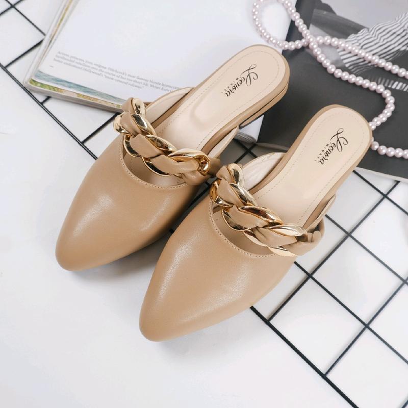 LEONORAWINKEL-CHIARA Sandal Wanita Terbaru Mules 3cm 5