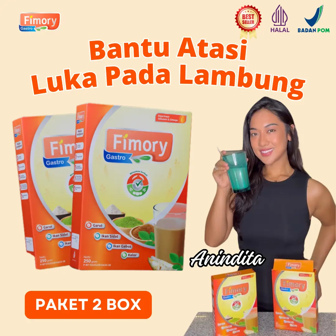 Fimory Gastro Best Seller Paket 2 Box - Cereal / Sereal Umbi Garut | Bisa COD Sudah BPOM dan Halal MUI