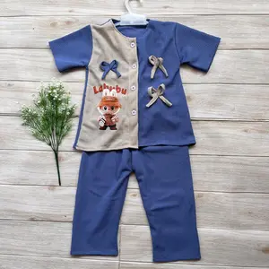 Setelan Viral Anak Motip Terbaru Lengan Pendek 1-7 tahun