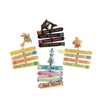 Gambar Magnet Direction Kayu Renteng | Tempelan kulkas | Magnet Kulkas dari Daun The Gift Shop Kab. Badung 1 Tokopedia