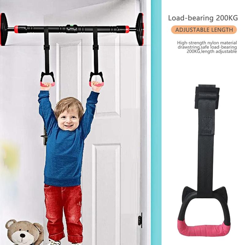 Gymnastics ring belt sling sports strength training equipment pull-up rings fitness children’s aerial trapeze bar pull up gymnastics rings children’s home fitness sling sling safety load-bearing 7