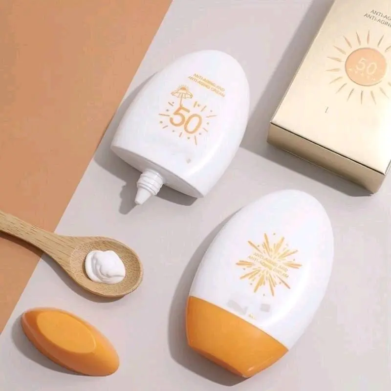Sunblock/Sunscreen/UV Cream SPF 50+++ Anti Aging Hydrating Protecting Cocok Untuk Semua Kulit