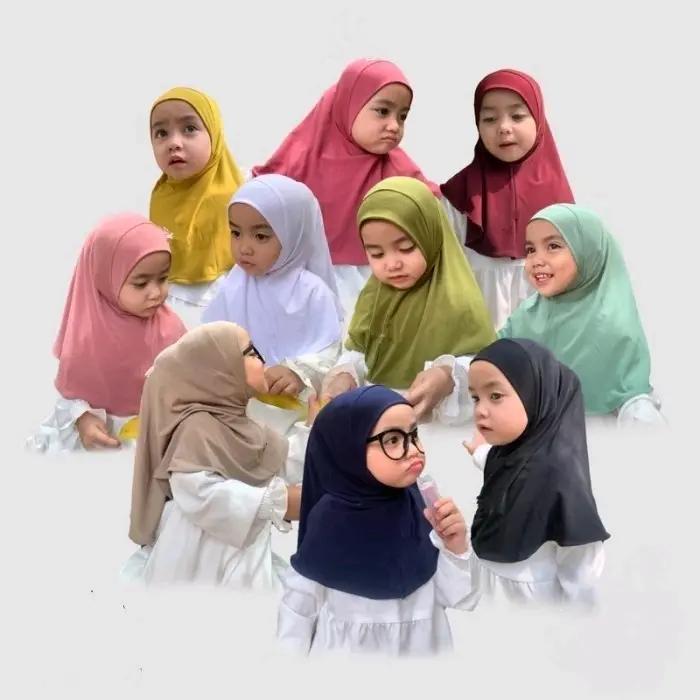 hijab anak dagu VIOLA jersey premium sixe S (4-6 tahun)kerudung anak terbaru Nyaman Cantik Muslim NURFARIZ.HIJAB Kids' Hijabs