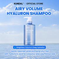 Gambar KUNDAL Airy Volume Hyaluron Shampoo 500ml - Rambut Bervolume & Lembap - Rambut Lepek & Kurang Bervolume - Hyaluronic Acid Niosome Booster - Blossom Breeze - 300ml dari Kundal Kab. Bekasi 1 Tokopedia